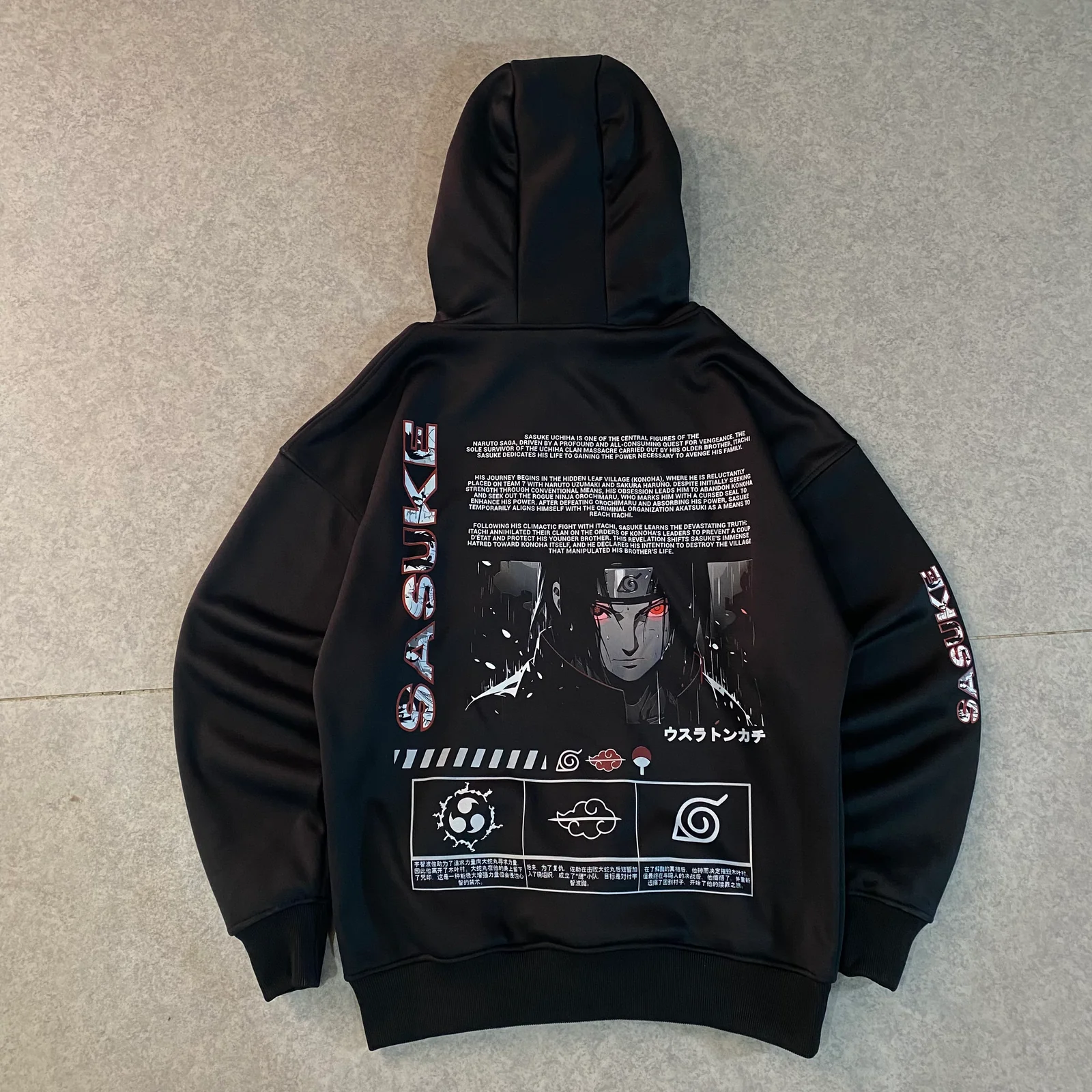 Sasuki hoodie zip up & hoodie