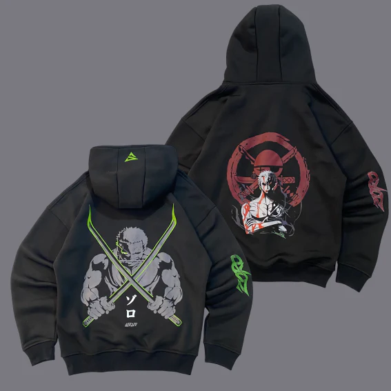 Roronoa Zoro Hoodie & Hoodie zip upP